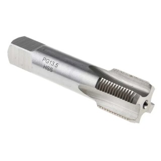 RS PRO Threading Tap PG13.5 Thread PG Standard 80mm Length Hand Tap HSS Material 16mm Shank 427-941