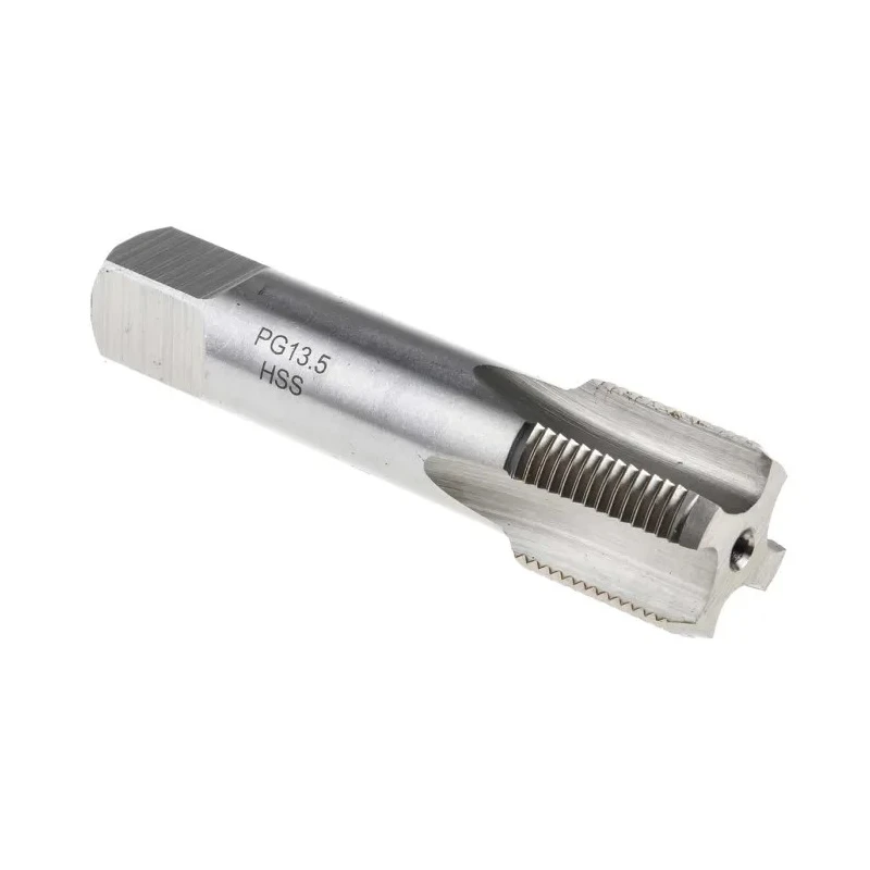 RS PRO Threading Tap PG13.5 Thread PG Standard 80mm Length Hand Tap HSS Material 16mm Shank 427-941