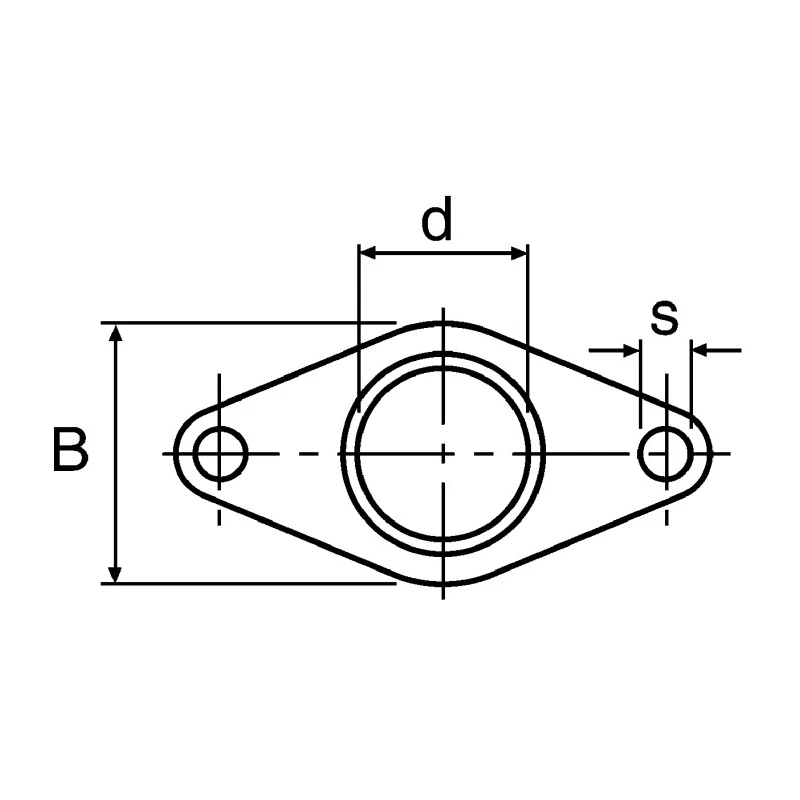 Igus 2 Hole Bearing Unit , 10 mm Inside Diameter, 30mm Length, 15mm Width, 6mm Depth, Maintenance Free, Self GFL-10