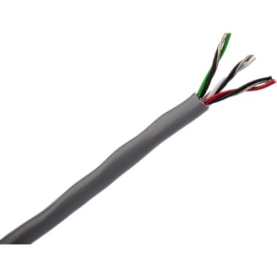 Belden 8777 Series Data Cable 3 Pairs 6 Cores 0.33 mm² 152 m Silver Sheath Polyvinyl Chloride 8777.00U152