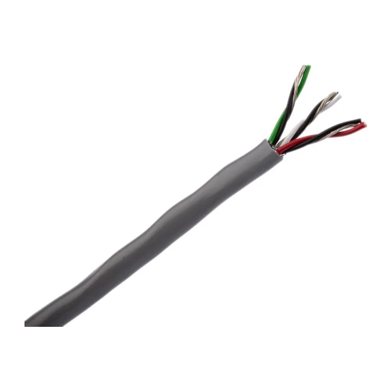 Belden 8777 Series Data Cable 3 Pairs 6 Cores 0.33 mm² 152 m Silver Sheath Polyvinyl Chloride 8777.00U152