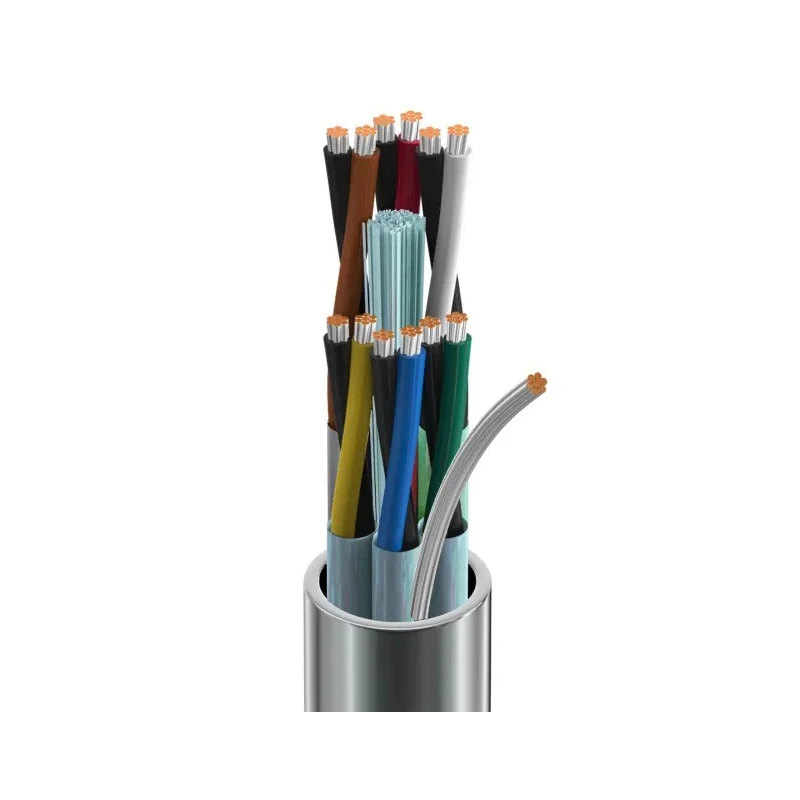 Belden 8778 Series Data Cable 6 Pairs 12 Cores 152 m Silver Sheath Polyvinyl Chloride 8778.00152
