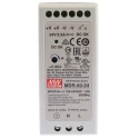 MEAN WELL MDR Series Switched Mode DIN Rail Power Supply 264V AC Input 30V DC, 2.5A Output 60W MDR-60-24