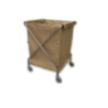 X Shape Laundry Cart (SS) C-10