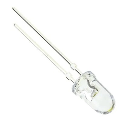 Broadcom 1.6 V Red LED 5 mm (T-1 3/4) Through Hole HLMP-D155