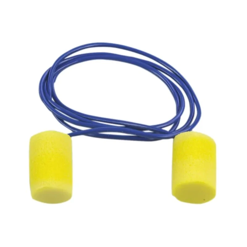 3M E.A.R Classic Series Blue, Yellow Disposable Corded Ear Plugs 31 dB Rated CC-01-000