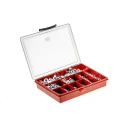 RS PRO Stainless Steel Hex Full Nuts Box 2140 Pieces Bright Zinc Finish DIN 934 823-881