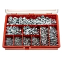 RS PRO Stainless Steel Hex Full Nuts Box 2140 Pieces Bright Zinc Finish DIN 934 823-881