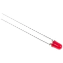 Broadcom 3 mm Red Through Hole LED 1.8 V 20mA 87mW Forward Power HLMP-K101