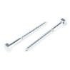 RS PRO Hex Coach Screw Steel Bright Zinc M12 x 80 mm x 12 mm 825-023