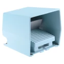 Schneider Electric Industrial Duty Momentary On-Off Foot Switch 2 NO/2 NC Metal 3A Contact Current 240V AC XPEM711