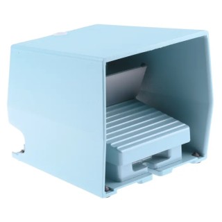 Schneider Electric Industrial Duty Momentary On-Off Foot Switch 2 NO/2 NC Metal 3A Contact Current 240V AC XPEM711