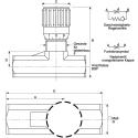 Parker In Line Mounting Hydraulic Flow Control Valve, G Connection, 210 bar Pressure, 8L/min Flow Rate SCV1702