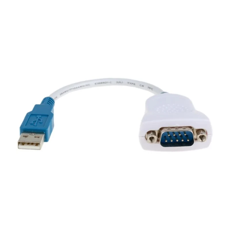 FTDI Chip RS232 Converter Cable USB Type A to DB9P RS232, 1 Port, 1Mbps, China 