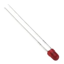 Broadcom 1.6 V Red LED 3 mm (T-1) Through Hole HLMP-K150