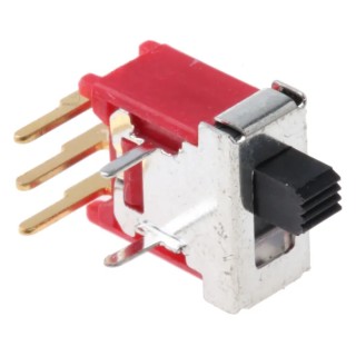 RS PRO PCB Slide Switch SPDT Latching 400mA 28V DC Nylon Actuator 429-482