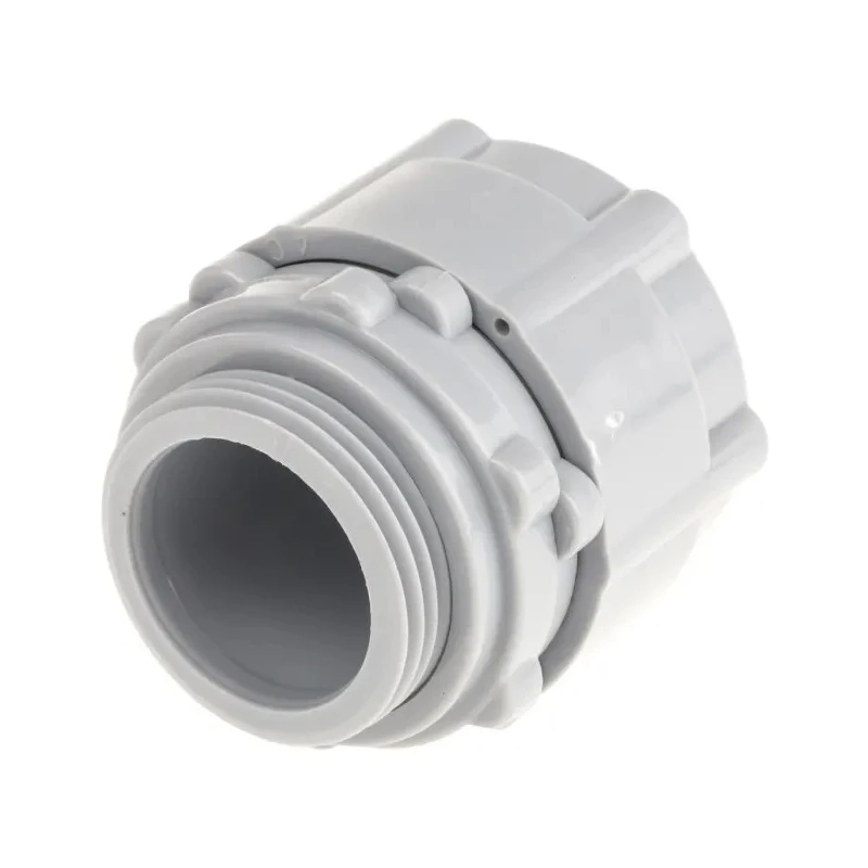 RS PRO Grey Polyamide 66 Cable Conduit Fitting, 25 mm Nominal Size, M25 Thread, IP55 Rated 429-640