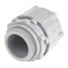 RS PRO Grey Polyamide 66 Cable Conduit Fitting, 25 mm Nominal Size, M25 Thread, IP55 Rated 429-640