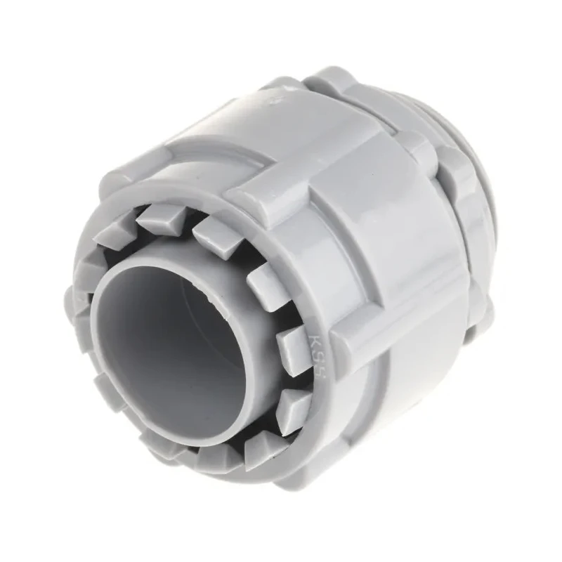 RS PRO Grey Polyamide 66 Cable Conduit Fitting, 25 mm Nominal Size, M25 Thread, IP55 Rated 429-640