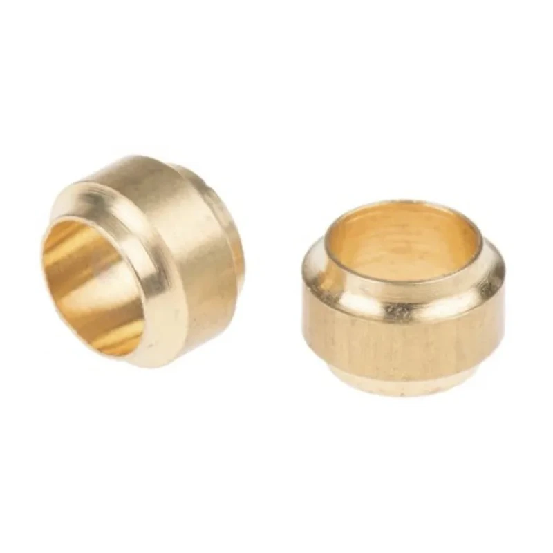Norgren Brass Pipe Fitting, Straight Compression, Female Metric Tube 5 mm 180020500