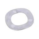 RS PRO Stainless Steel Plain Crinkle Locking & Anti-Vibration Washer M6 BS 4463 428-672