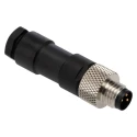 binder Circular Connector, 3 Contacts, Cable Mount, M8 Plug Male, IP67, 60V 4A, Polyamide Housing, 768 Series 99 3379 00 03