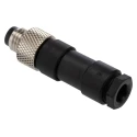 binder Circular Connector, 3 Contacts, Cable Mount, M8 Plug Male, IP67, 60V 4A, Polyamide Housing, 768 Series 99 3379 00 03