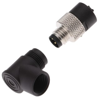 binder Circular Connector, 3 Contacts, Cable Mount, M8 Plug, Male, IP67, Polymer Housing, 60V, 4A, 768 Series 99 3385 0 003