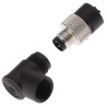 binder Circular Connector, 3 Contacts, Cable Mount, M8 Plug, Male, IP67, Polymer Housing, 60V, 4A, 768 Series 99 3385 0 003