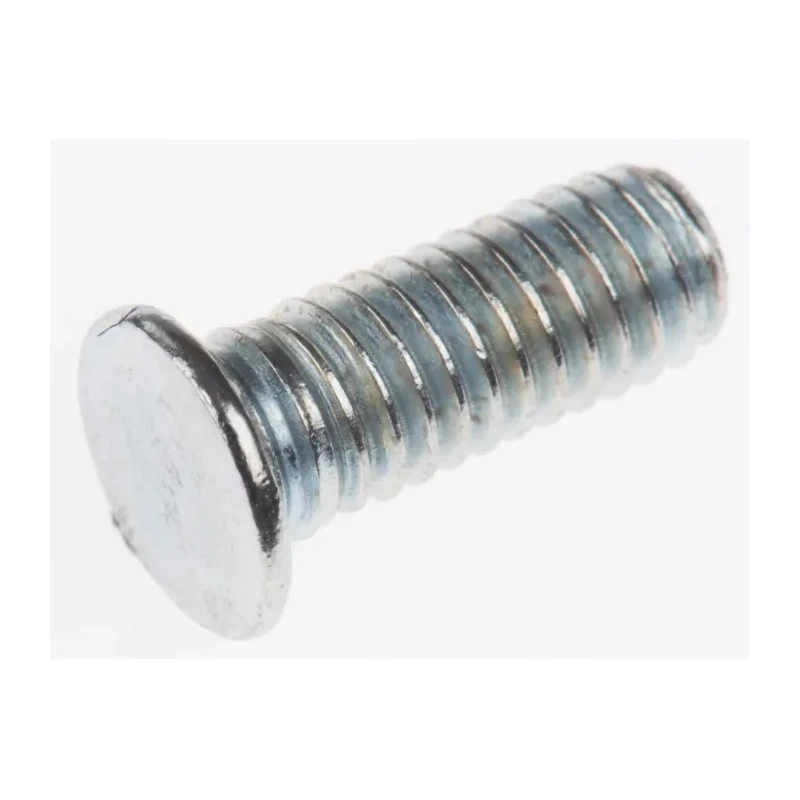 RS PRO Steel Passivated Zinc Plated Self-Clinching Stud M3 Thread Size 8 mm Length 827-338