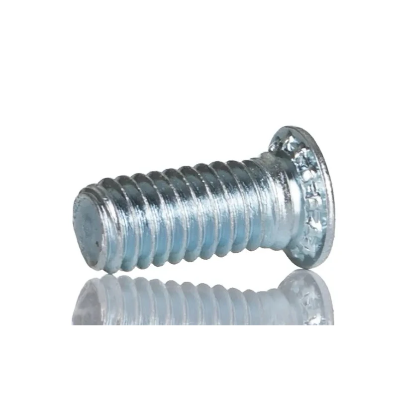 RS PRO Steel Passivated Zinc Plated Self-Clinching Stud M4 Thread Size, 10 mm Length, 5.9 mm Head Diameter 827-372