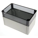 Spelsberg TK PS Series Grey Transparent Lid Polystyrene Enclosure IP66 IK07 111 mm x 180 mm x 110 mm 