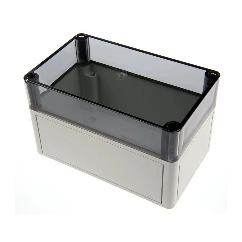 Spelsberg TK PS Series Grey Transparent Lid Polystyrene Enclosure IP66 IK07 111 mm x 180 mm x 110 mm 