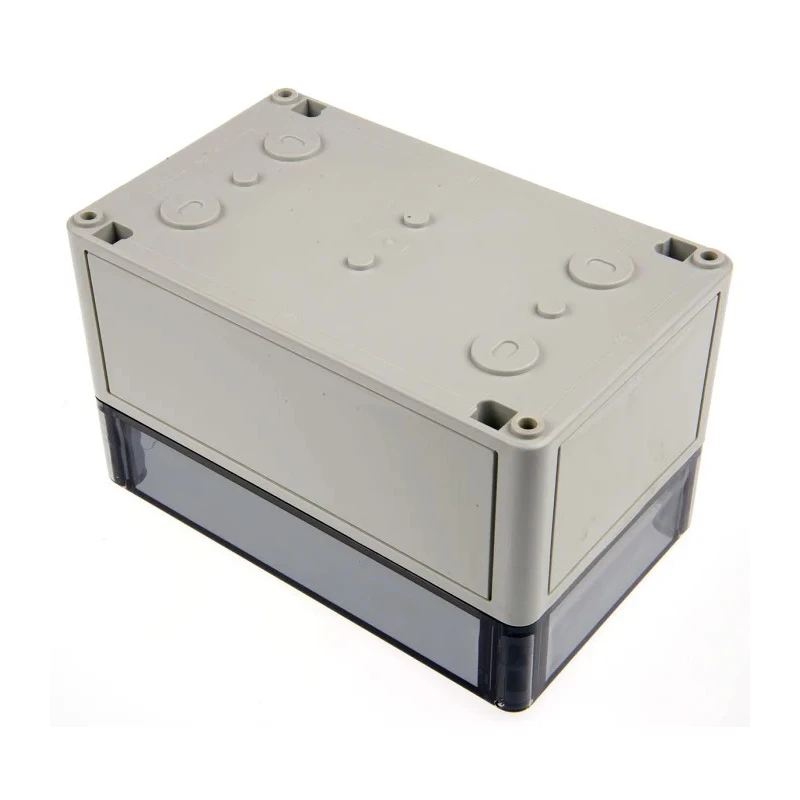 Spelsberg TK PS Series Grey Transparent Lid Polystyrene Enclosure IP66 IK07 111 mm x 180 mm x 110 mm 