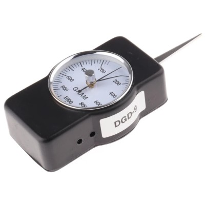 Mecmesin Force Gauge Analog Gram Force Dial Gauge Range DGD Resolution 0.5 to 25 gf DGD-9