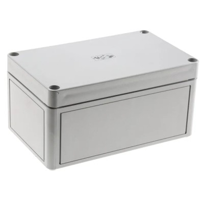 Spelsberg TK PC Series Grey Grey Lid Polycarbonate Enclosure IP66 IK08 90 mm x 180 mm x 110 mm 12040601
