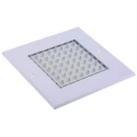RS PRO White Aluminium Grille Eggcrate Slat 125 mm x 125 mm 432-659