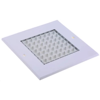 RS PRO White Aluminium Grille Eggcrate Slat 125 mm x 125 mm 432-659