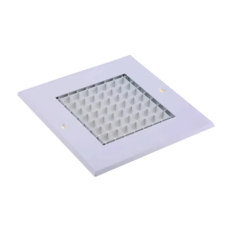 RS PRO White Aluminium Grille Eggcrate Slat 125 mm x 125 mm 432-659