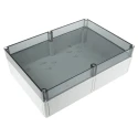 Spelsberg TK PS Series Polystyrene Enclosure Grey Base Transparent Lid IP66 IK07 111 mm x 360 mm x 254 mm IP66