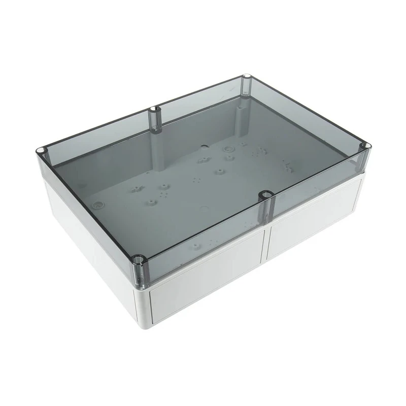 Spelsberg TK PS Series Polystyrene Enclosure Grey Base Transparent Lid IP66 IK07 111 mm x 360 mm x 254 mm IP66