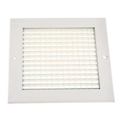 RS PRO White Aluminium Grille Eggcrate Slat 200 mm x 200 mm 32 mm Flange 432-665