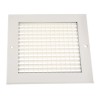 RS PRO White Aluminium Grille Eggcrate Slat 200 mm x 200 mm 32 mm Flange 432-665
