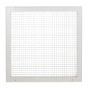RS PRO Brown Aluminium Louvre, Parallel Slat, 450 mm x 450 mm 432-794