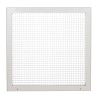RS PRO Brown Aluminium Louvre, Parallel Slat, 450 mm x 450 mm 432-794