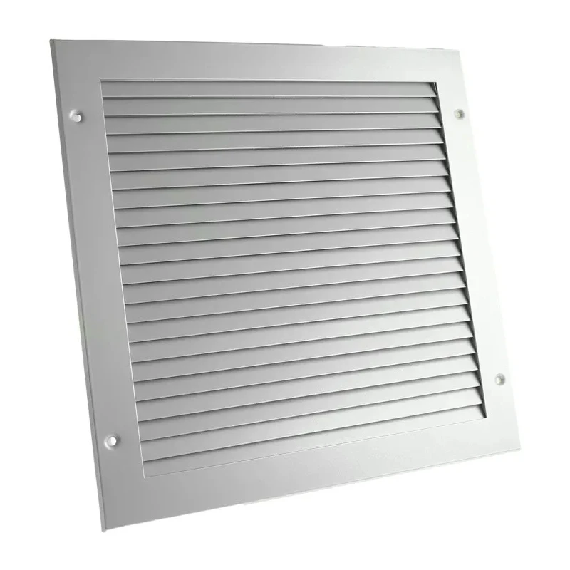 RS PRO Silver Aluminium Grille Parallel Slat 344 mm Flange Width 32 mm 432-823