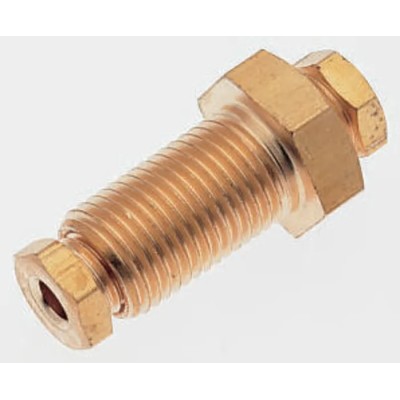 Norgren 18 Series Pneumatic Fitting Push In 8 mm Tube Connection Bright Nickel Plated 180290800