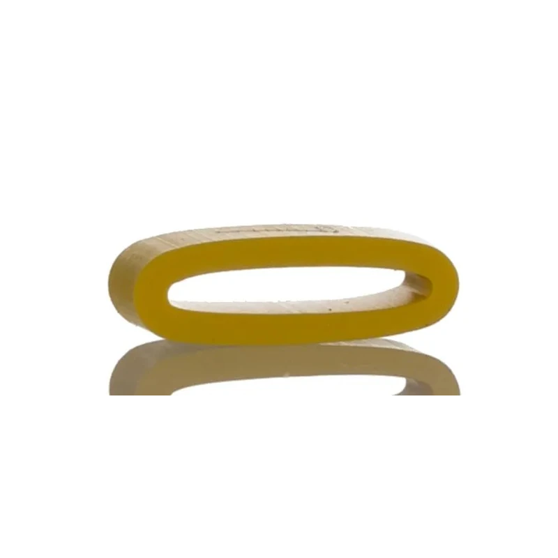 HellermannTyton Ovalgrip Slide-On Cable Marker Black on Yellow, Pre-Printed "7", 6 mm Max Cable Diameter, 2.5 mm 901-10485