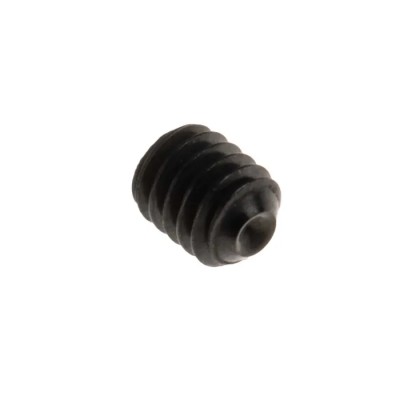 RS PRO Steel M2.5 x 3 mm Grub Screw Plain Cup Black, DIN 916 Hexagon Socket 431-993