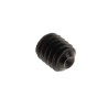 RS PRO Steel M2.5 x 3 mm Grub Screw Plain Cup Black, DIN 916 Hexagon Socket 431-993